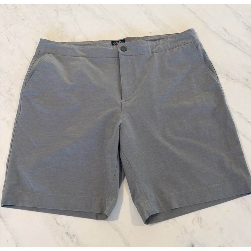 Faherty Men’s All Day Shorts 9" Gray 38 EUC
